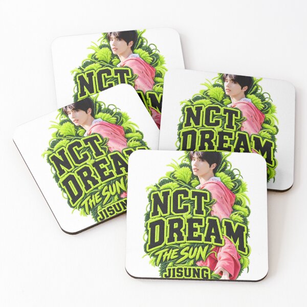 Item preview, Jisung The Sun Bright Lime Sparkle Fan Design designed and sold by Valeree Store.