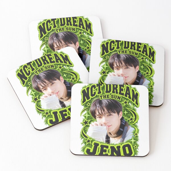 Item preview, NCT DREAM Jeno The Sun Neon Lime Streetwear Graphic designed and sold by Valeree Store.