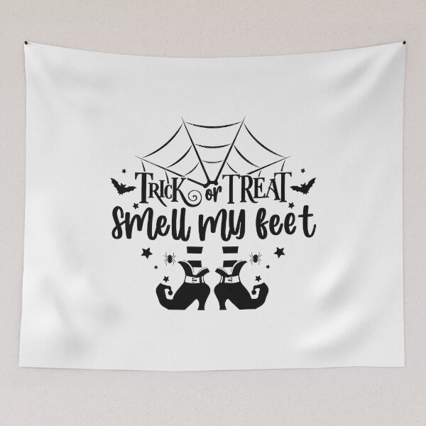 Item preview, Trick Or Treat Smell My Feet Witch Boots Halloween designed and sold by OlyvieArt.