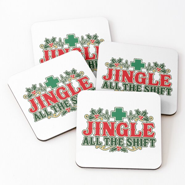 Item preview, Jingle All The Shift Nurse Healthcare Christmas designed and sold by victorsuarez.