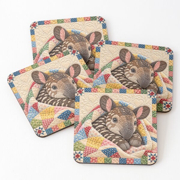 Item preview, Tapir Quilt designed and sold by Elisabeth Lucas.