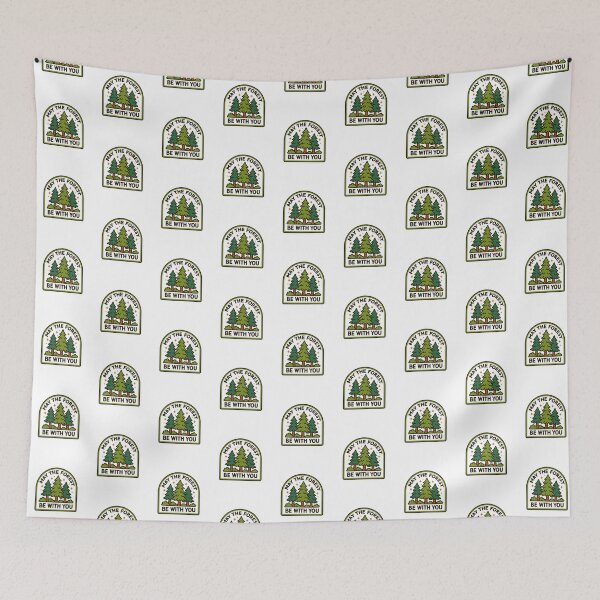 Item preview, May the Forest Be With You Camping Nature designed and sold by amberwell-snake.
