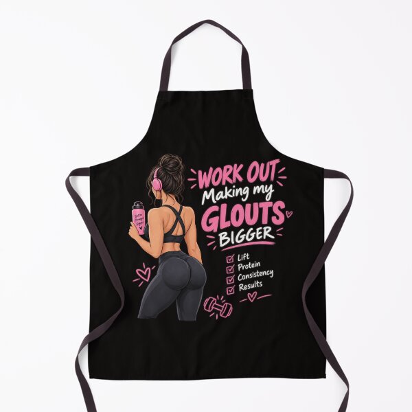 Item preview, Bigger Glutes Make Your Life Better Funny Gym Motivation designed and sold by The Happiness Market .