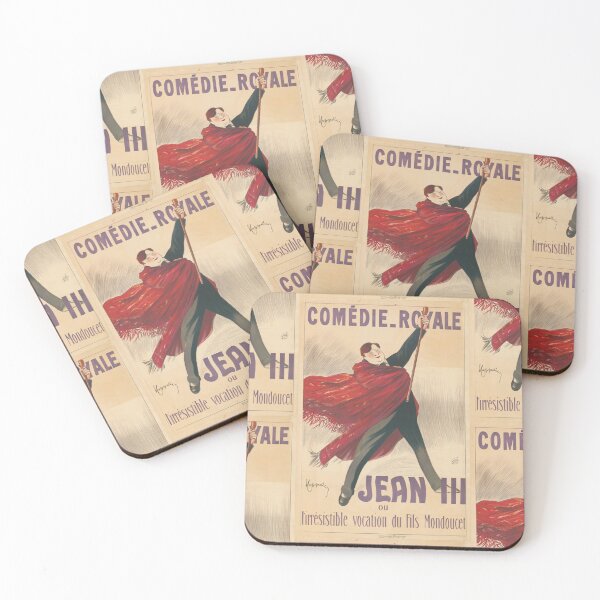 Item preview, Comedie Royale Jean III Cappiello 1912 designed and sold by artofuniverse.