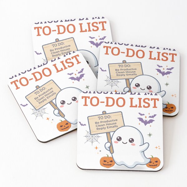 Item preview, Ghosted by My To-Do List – Funny Halloween Ghost designed and sold by Uvclick.