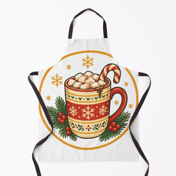 Item preview, Retro Christmas Hot Cocoa Mug designed and sold by Mega-Shopping.