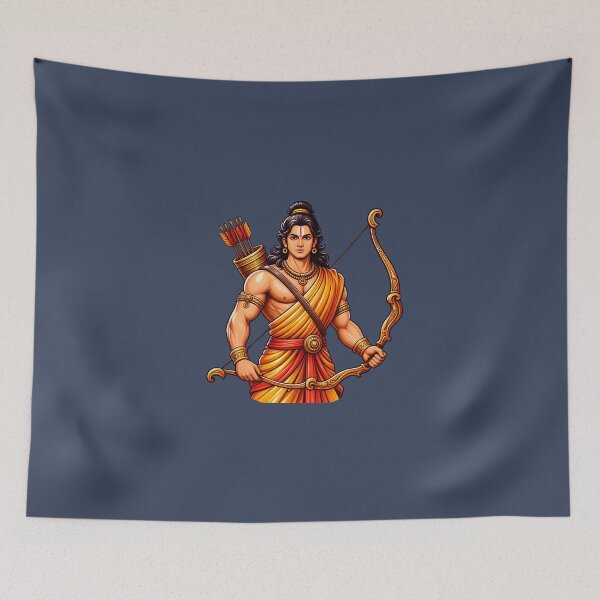 Item preview, Arjuna the Warrior – Mahabharata Hindu Mythology Archer Art designed and sold by lexxclothing.