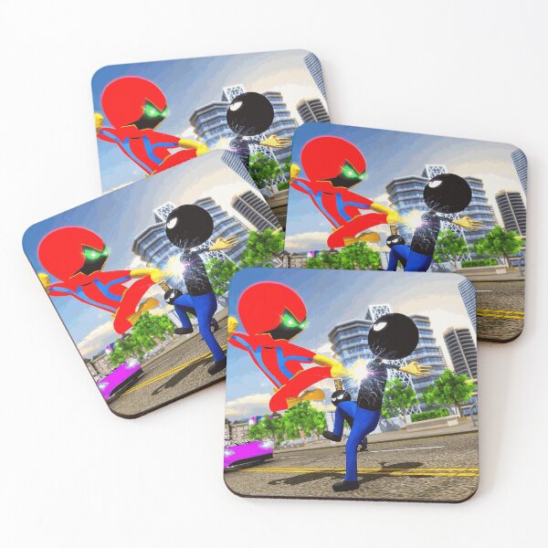 Item preview, Red Hero Battles Shadow Enemies designed and sold by ArneFeldmann.