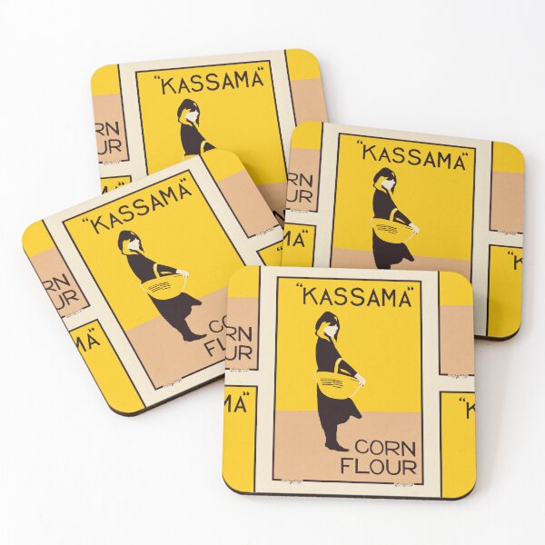 Item preview, Kassama Corn Flour Beggarstaff Advertisement designed and sold by artofuniverse.