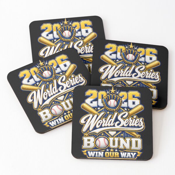 Item preview, Milwaukee Brewers 2026 World Series Bound – Win Our Way Baseball designed and sold by Artify Works.