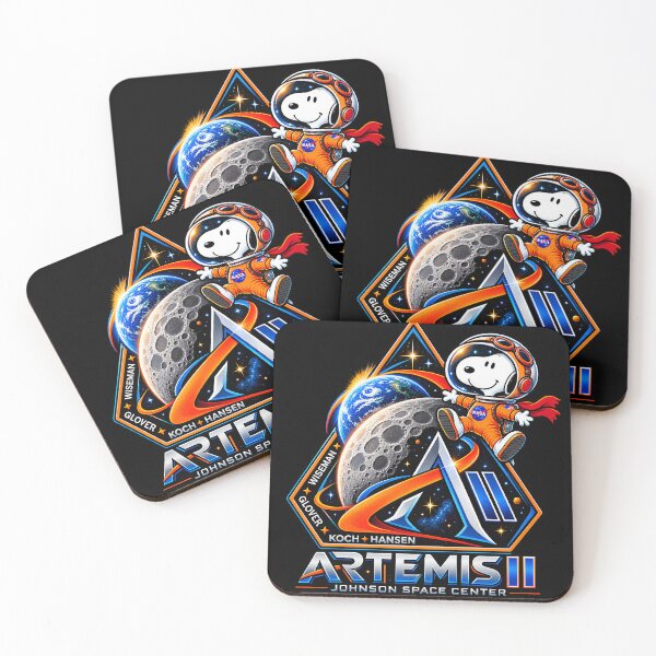 Item preview, Artemis II NASA Mission Snoop – Astronaut Snoopy Moon Adventure designed and sold by Artify Works.