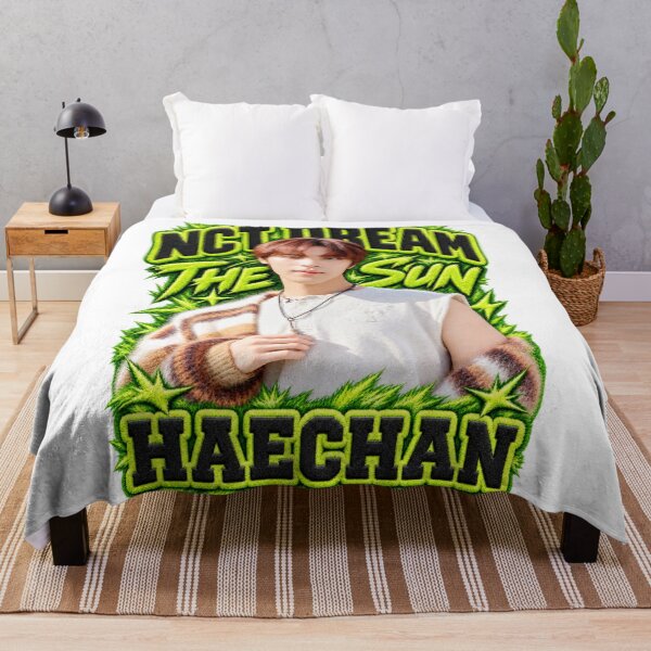 Item preview, NCT DREAM Haechan The Sun Lime Fuzzy Graphic designed and sold by Valeree Store.
