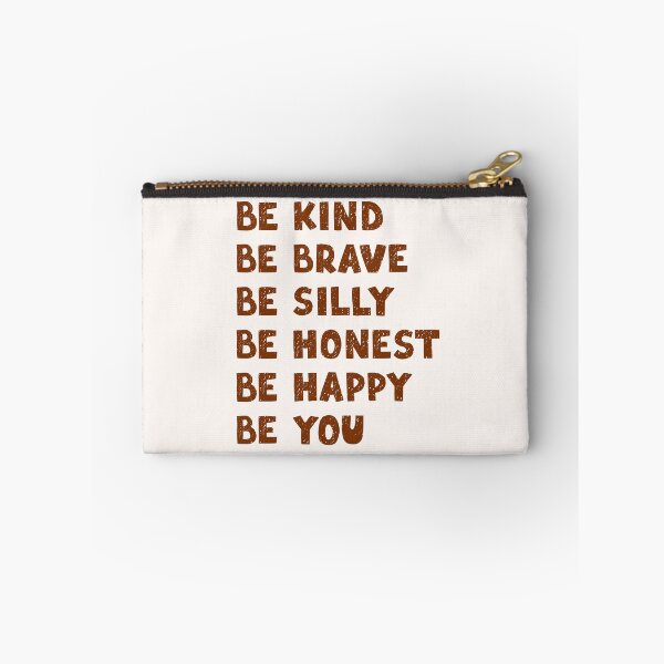 Item preview, Be Kind Brave Silly Honest Happy  designed and sold by kaavishehsas.