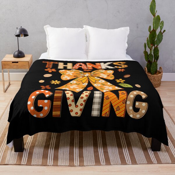 Item preview, Thanks Giving Fall Floral Bow Autumn Thanksgiving Cozy Vibes designed and sold by uente67uio.