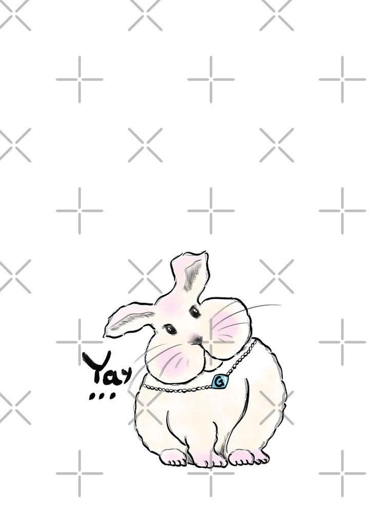 Thumbnail 4 of 4, iPhone Case, The Rude Rabbit designed and sold by Nalakoko.