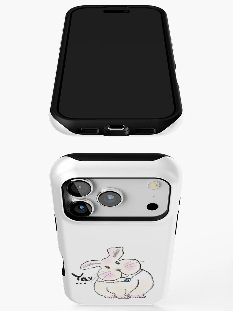 Thumbnail 3 of 4, iPhone Case, The Rude Rabbit designed and sold by Nalakoko.