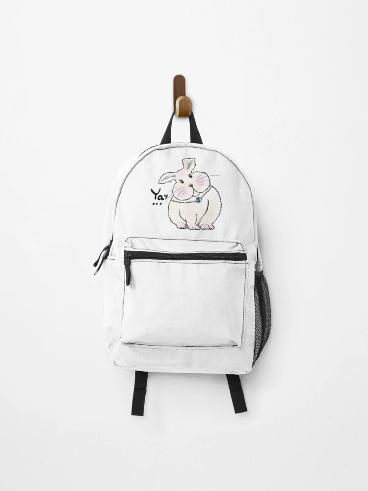 Thumbnail 1 of 3, Backpack, The Rude Rabbit designed and sold by Nalakoko.