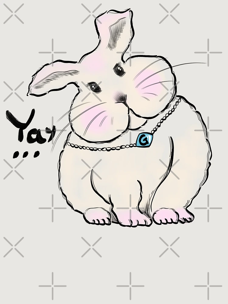 Thumbnail 6 of 6, Premium Oversized Hoodie, The Rude Rabbit designed and sold by Nalakoko.