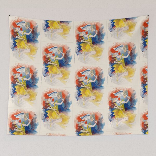 Item preview, Le Courrier Francais Cheret 1890 designed and sold by artofuniverse.