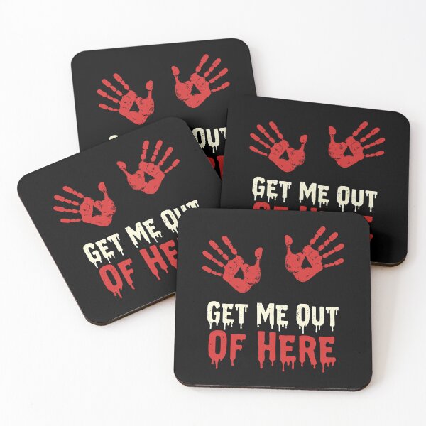 Item preview, Get Me Out Of Here Funny Horror Halloween designed and sold by Say It With Ink.