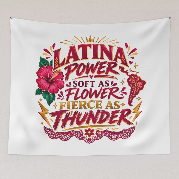Item preview, latina power, latina pride, latina woman  hispanic heritage, hispanic women designed and sold by TrueArtVibes.