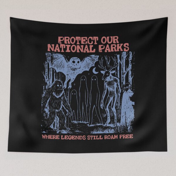 Item preview, Protect Our National Parks Where Legends Still Roam Free designed and sold by ariannagarci.