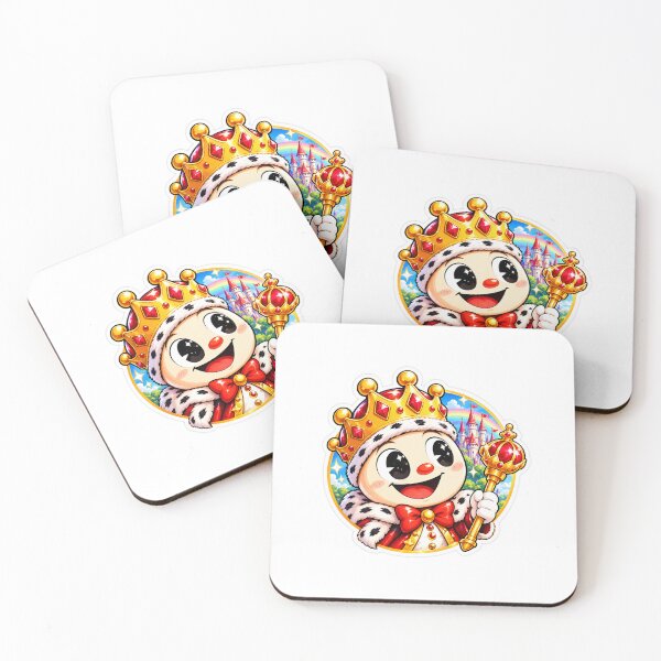 Item preview, Royal Magic King – Cute Fantasy King Sticker designed and sold by KingdomRoyalM.