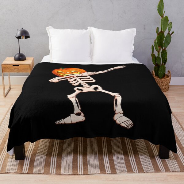Item preview, Dab Skeleton Pumpkin Halloween Spooky Dance designed and sold by OlyvieArt.