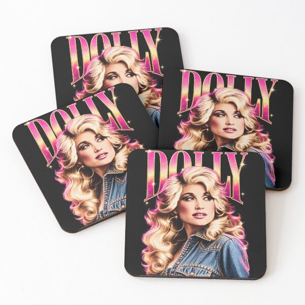 Item preview, Dolly Parton Retro Pink Glitter Glam Vintage Country Music designed and sold by Artify Works.