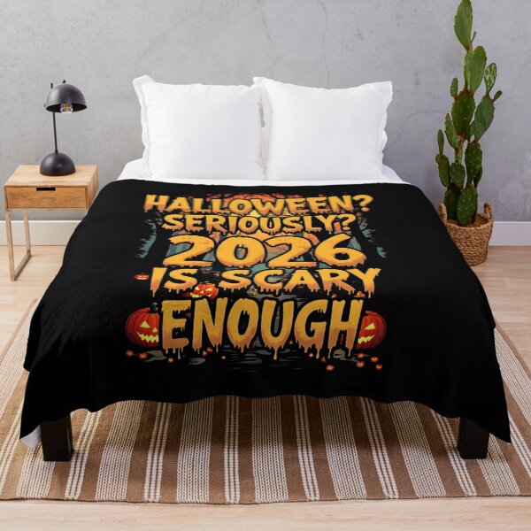 Item preview, 2026 Is Scary Enough Funny Halloween Gift designed and sold by Say It With Ink.