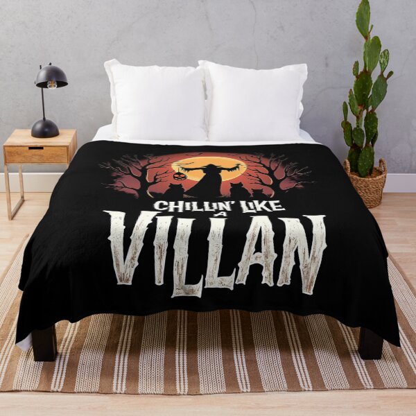 Item preview, Chillin Like A Villain Funny Halloween Witch designed and sold by Say It With Ink.