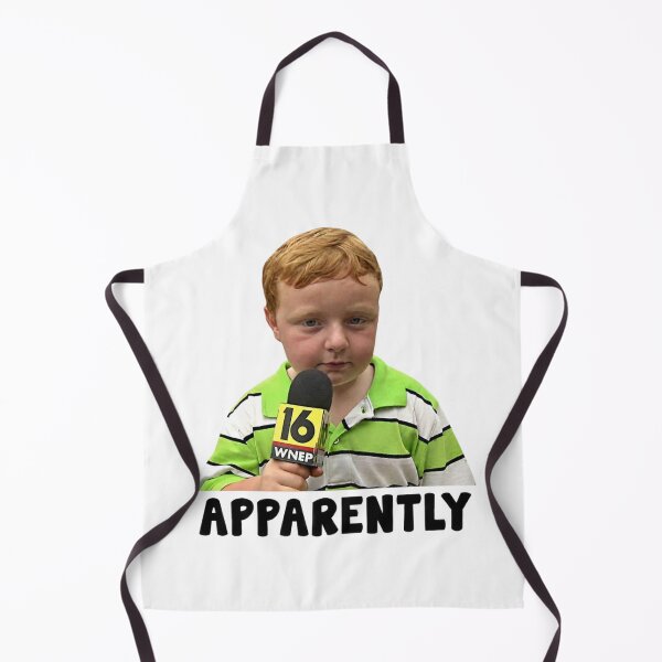 Item preview, Apparently News Funny Kid Meme Reporter designed and sold by OMITTEROMINOUS.