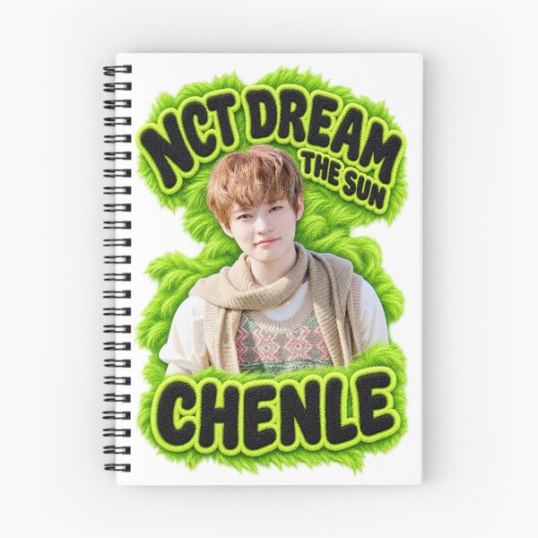 Item preview, NCT DREAM Chenle Black Lime Chenille Style Art designed and sold by Valeree Store.