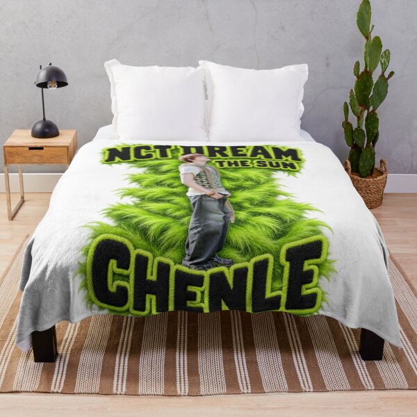 Item preview, Zhong Chenle The Sun Neon Green Y2K Portrait designed and sold by Valeree Store.