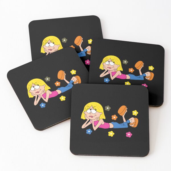 Item preview, Blondes Cartoons Girls Relaxing Floral Art designed and sold by RubenCreative.