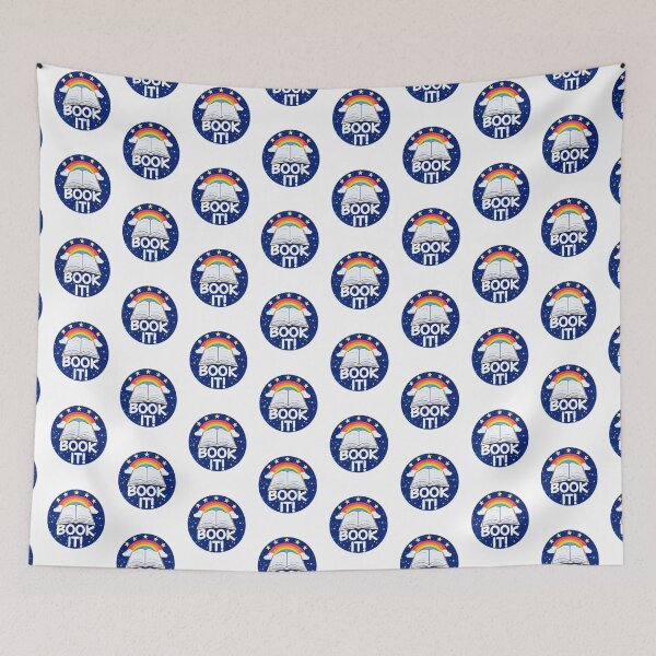 Item preview, Book It Bookish Reading Nerd Rainbow designed and sold by Maricutery.