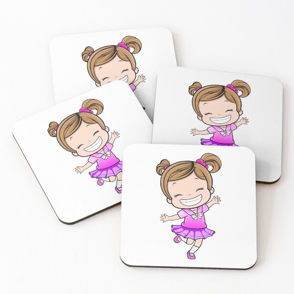 Item preview, girl in pink designed and sold by QuanntixArt.