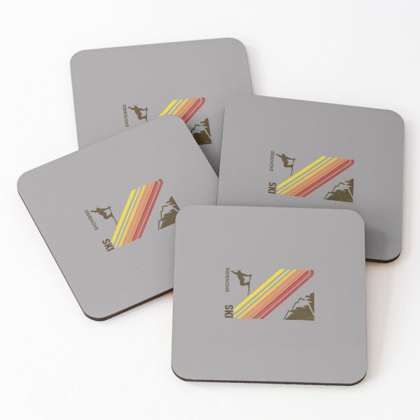 Item preview, Vintage SNOWBIRD Skier Retro Mountain Stripes-1 designed and sold by MATTHEWDRAYTON.