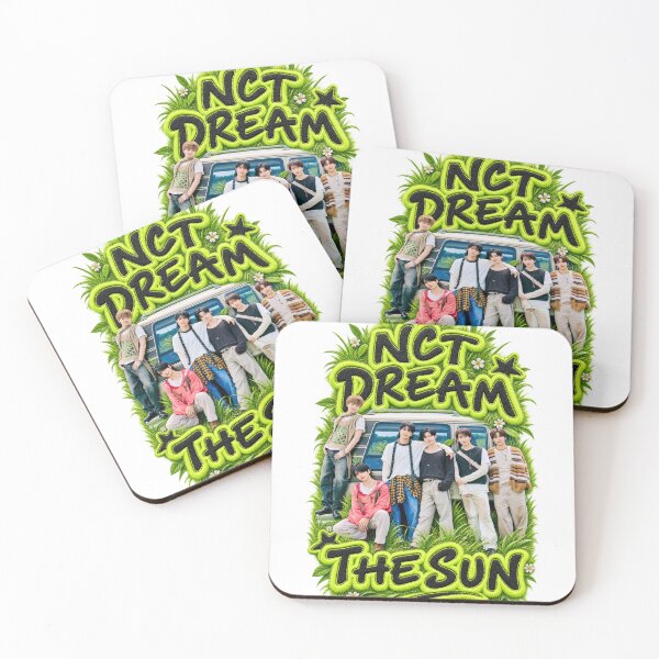 Item preview, NCT DREAM Group The Sun Chenille Style Lime Lettering designed and sold by Valeree Store.