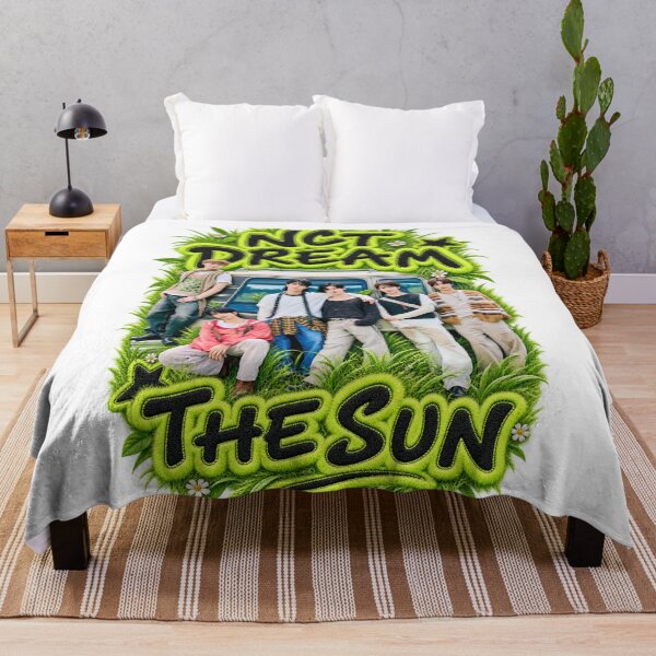 Item preview, NCT DREAM Group The Sun Chenille Style Lime Lettering designed and sold by Valeree Store.