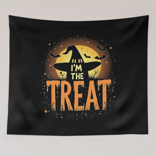 Item preview, I'm The Treat Funny Witch Hat Halloween Gift designed and sold by Say It With Ink.
