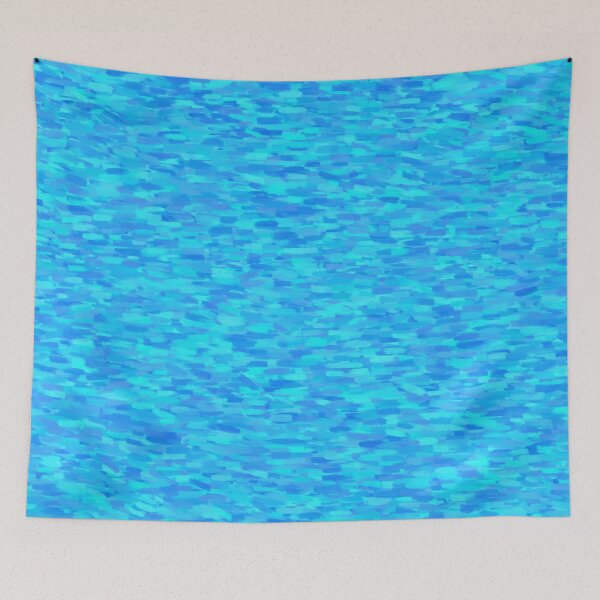 Item preview, Abstract Blue Digital Painting designed and sold by ArtbyDebbieC.