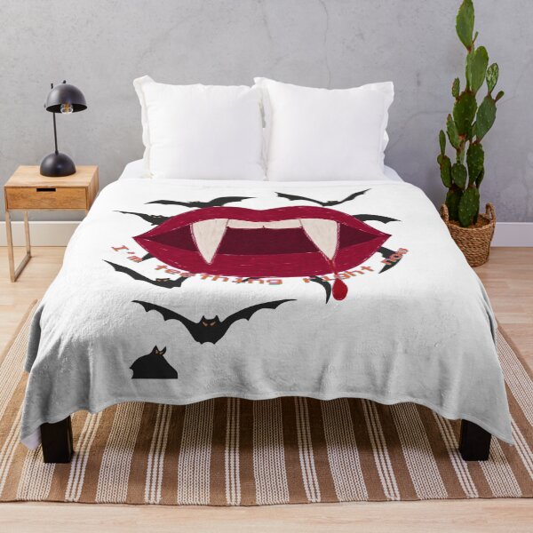 Item preview, I'm Teething Right Now - Funny Vampire Fangs & Bats designed and sold by ZenVibeDesign.