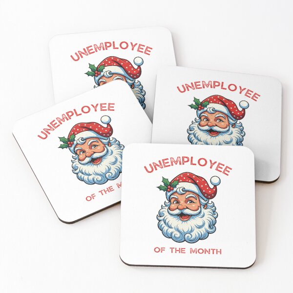 Item preview, Unemployee of the month christmas santa designed and sold by LinaJannat92.