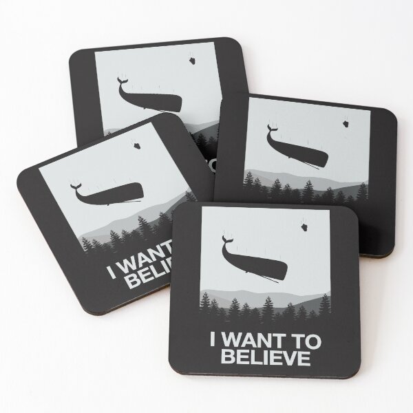 Item preview, I Want to Believe - Falling Whale designed and sold by mapedx.