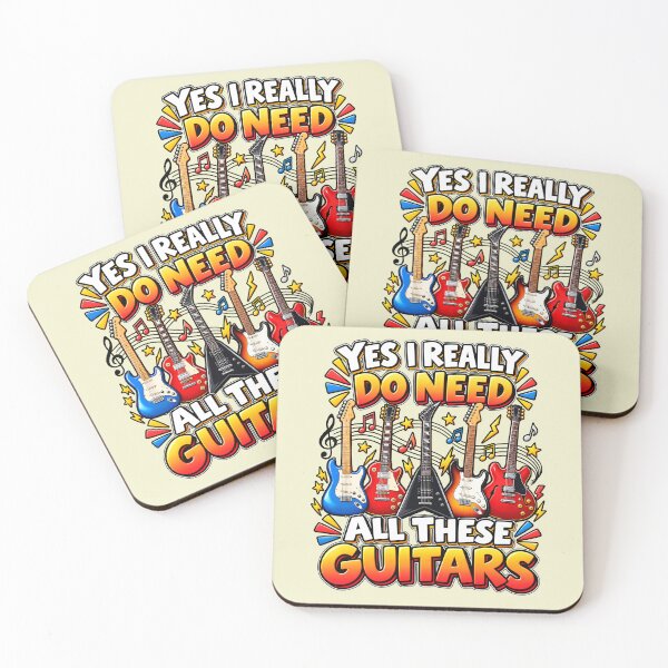 Item preview, Funny Guitar Lover | Yes I Really Do Need All These Guitars designed and sold by Aesthetic-Avenue.