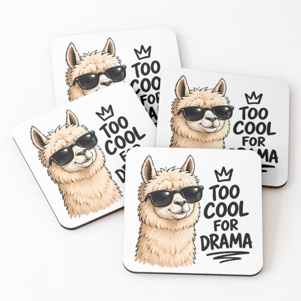 Item preview, Too Cool For Drama designed and sold by zakvisuals.