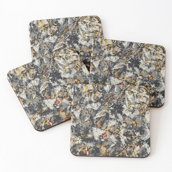 Item preview, Jackson Pollock Composition with Red Strokes designed and sold by MelvaReyaz.