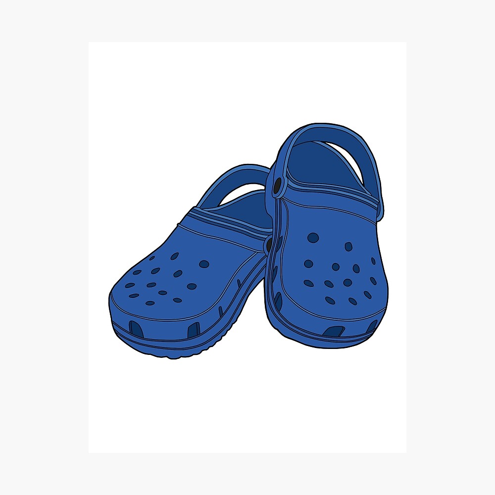 cerulean blue crocs