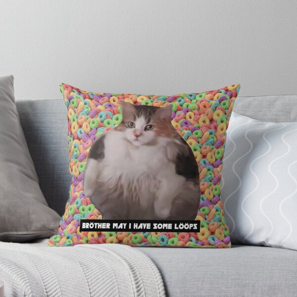 Item preview, Loops Brother Kitty designed and sold by ArtsyPrincess.